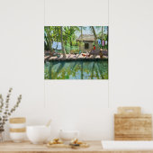 Achtergrond India Poster (Keuken)