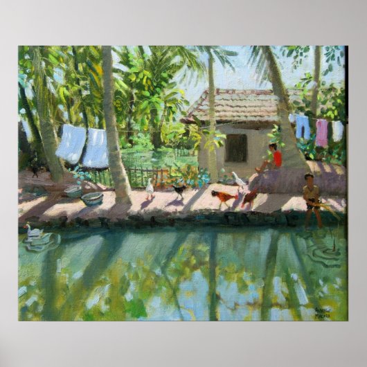 Achtergrond India Poster (Voorkant)