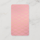 Achtergrond installagram Style Washi Visitekaartje (Achterkant)