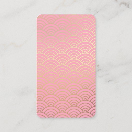 Achtergrond installagram Style Washi Visitekaartje (Achterkant)