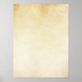 Achtergrond  Ivory Grunge Parchment Paper Poster (Voorkant)