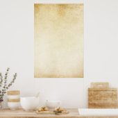 Achtergrond Ivory Grunge Parchment Paper Poster (Keuken)
