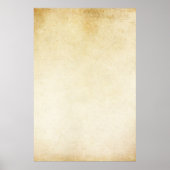 Achtergrond  Ivory Grunge Parchment Paper Poster (Voorkant)