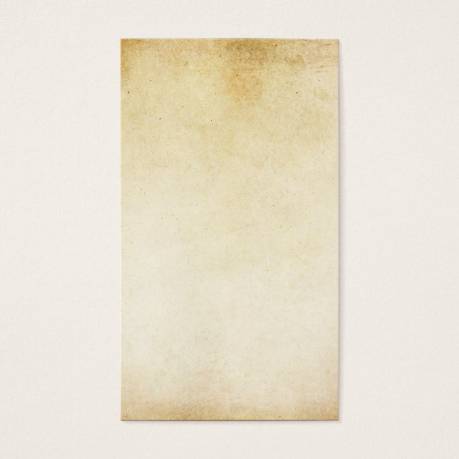 Achtergrond  Ivory Grunge Parchment Paper Visitekaartjes (Voorkant)