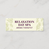 Achtergrond Juniper Branches Mini Visitekaartje (Voorkant)