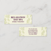 Achtergrond Juniper Branches Mini Visitekaartje (Voorkant / Achterkant)