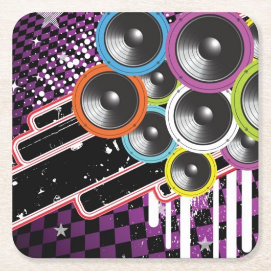 Achtergrond Kartonnen Onderzetters (Voorkant)