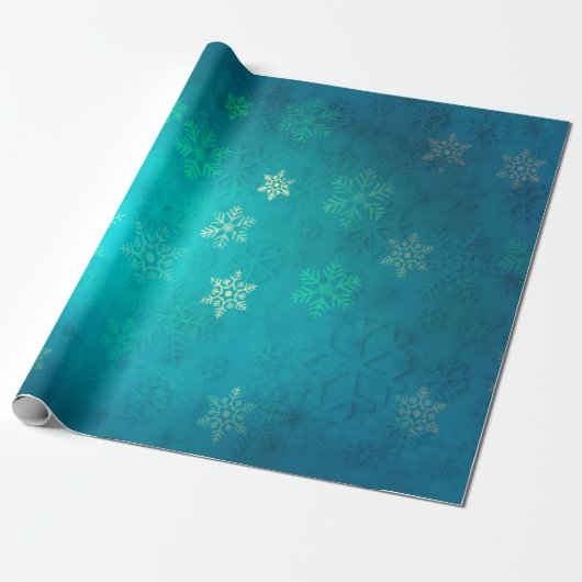 Achtergrond kerstster cadeaupapier (Uitgerold)