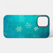 Achtergrond kerstster iPhone hoesje (Achterkant horizontaal)