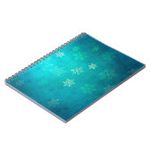 Achtergrond kerstster notitieboek (Linkerzijde)