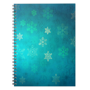 Achtergrond kerstster notitieboek