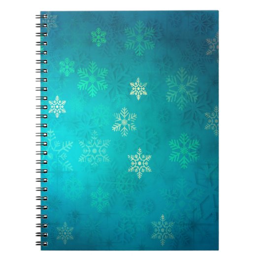 Achtergrond kerstster notitieboek (Voorkant)