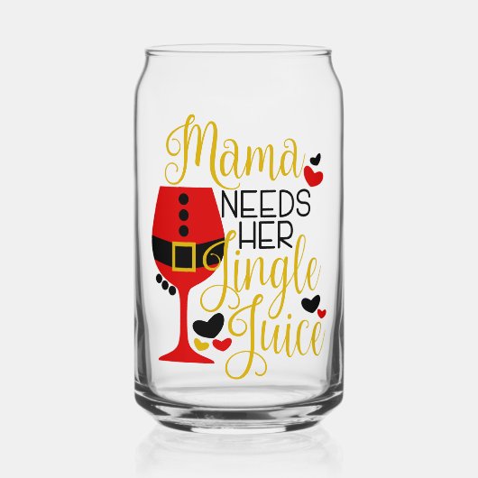 Achtergrond kersttekst blikvorm glas (Voorkant)