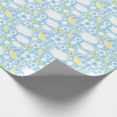 Achtergrond kind cadeaupapier (Hoek)