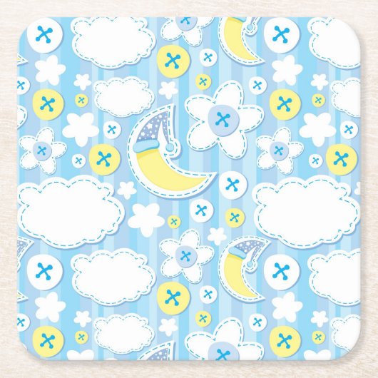 Achtergrond kind kartonnen onderzetters (Voorkant)