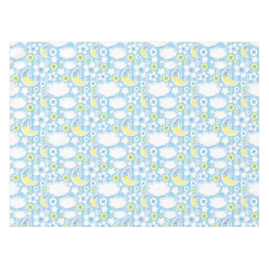 Achtergrond kind tafelkleed (Voorkant (Horizontaal))