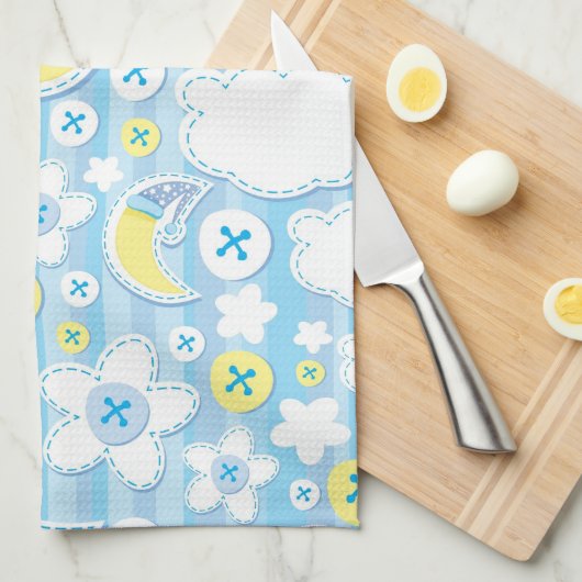 Achtergrond kind theedoek (Quarter Fold)