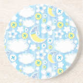 Achtergrond kind zandsteen onderzetter (Voorkant)