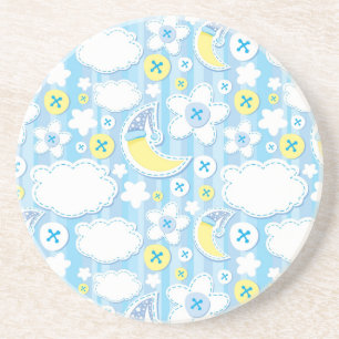 Achtergrond kind zandsteen onderzetter