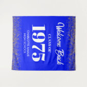 Achtergrond klassenreünie wandkleed (Voorkant (horizontaal))