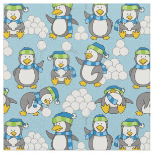Achtergrond kleine pinguïns stof