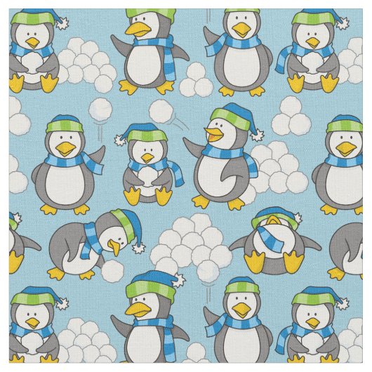 Achtergrond kleine pinguïns stof (Close Up)