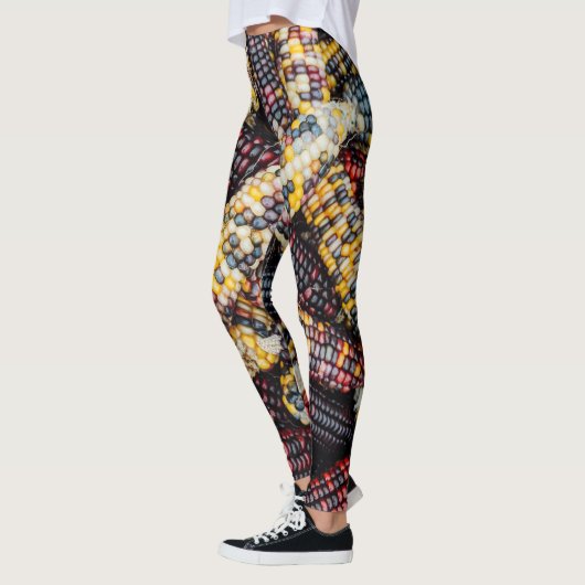 Achtergrond kleurig corncostume leggings (Links)