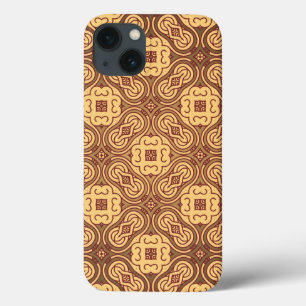 Achtergrond kleurig retropatroon Case-Mate iPhone case