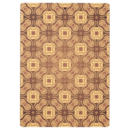 Achtergrond kleurig retropatroon klembord (Achterkant)