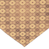 Achtergrond kleurig retropatroon korte tafelloper (Hoek)