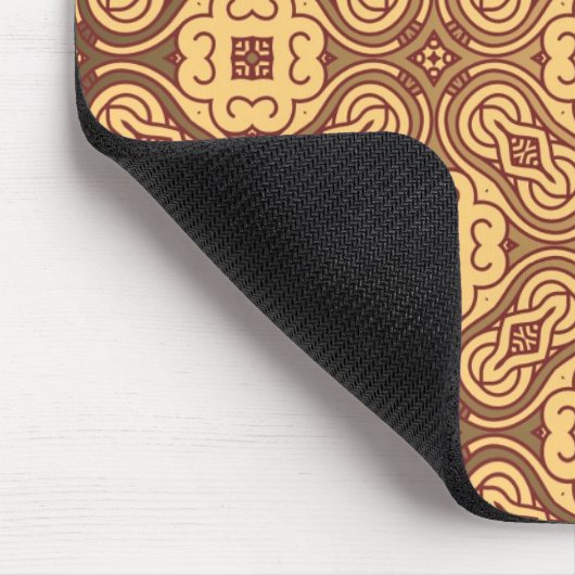 Achtergrond kleurig retropatroon muismat (Hoek)