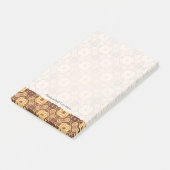 Achtergrond kleurig retropatroon post-it® notes (Schuin)