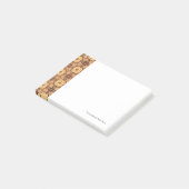 Achtergrond kleurig retropatroon post-it® notes (Schuin)
