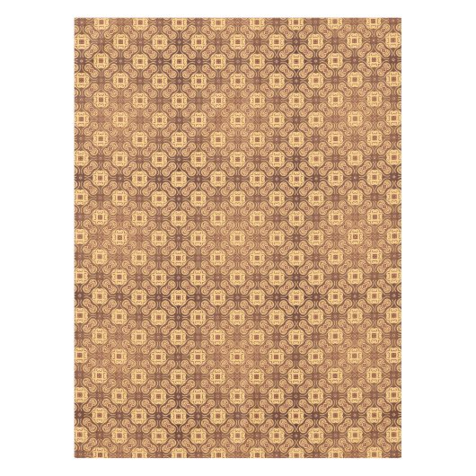 Achtergrond kleurig retropatroon tafelkleed (Voorkant)