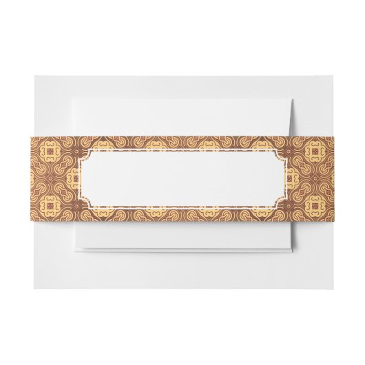 Achtergrond kleurig retropatroon uitnodigingen wikkel (Voorkant Voorbeeld)