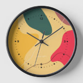 Achtergrond kleurige organische vormen (Voorkant)