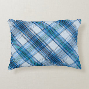 Achtergrond kleurrijke gestripte linde stof accent kussen