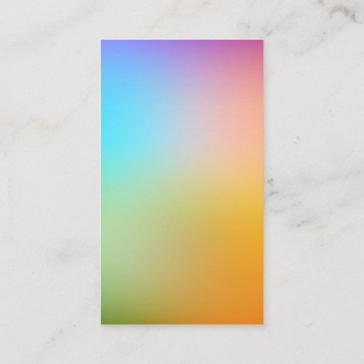 Achtergrond kleurrijke gradiënten visitekaartje (Achterkant)