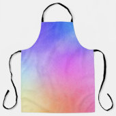Achtergrond kleurrijke Waterverf Schort (Voorkant)