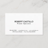 Achtergrond kleurrijke Waterverf Visitekaartje (Achterkant)