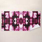 Achtergrond kleurverf. Aquarelle Art. Vloeibare in Badhanddoek (Badhanddoek)