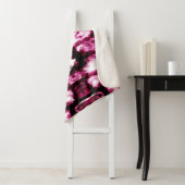 Achtergrond kleurverf. Aquarelle Art. Vloeibare in Sherpa Deken (In situ)