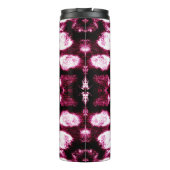 Achtergrond kleurverf. Aquarelle Art. Vloeibare in Thermosbeker (Achterkant)