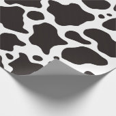 achtergrond koe patroon cadeaupapier (Hoek)