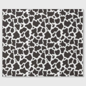 achtergrond koe patroon cadeaupapier (Vlak)