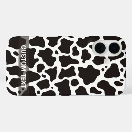 achtergrond koe patroon Case-Mate iPhone case (Achterkant (horizontaal))
