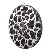 achtergrond koe patroon dartbord (Voorkant Rechts)