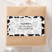 achtergrond koe patroon etiket (Insitu)