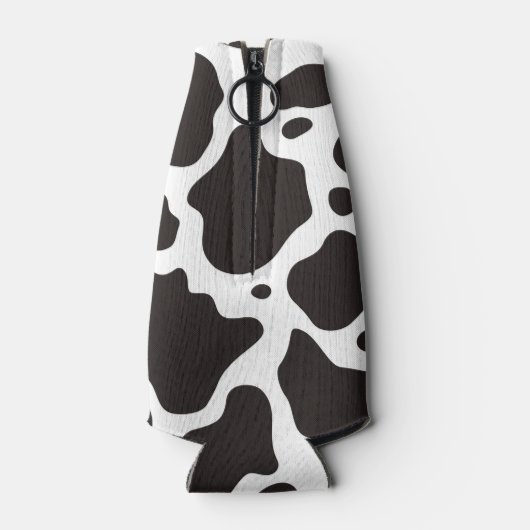 achtergrond koe patroon flesjeskoeler (Achterkant)