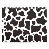 achtergrond koe patroon kalender (Hoes)
